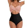 Costum de baie cu bretele decupat Femei 2025 Costum de baie Push Up Feminin O piesă Monokini de înot Body de plajă căptușit Doamnă Vară