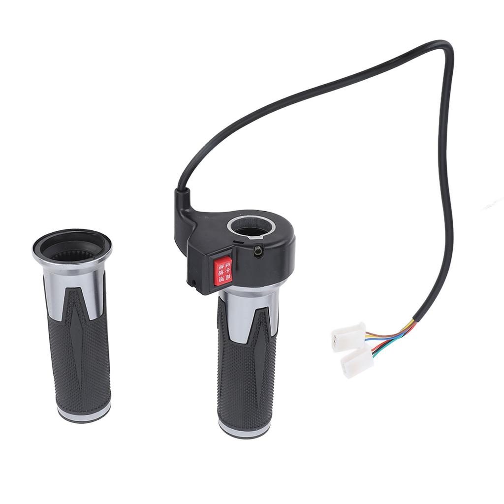 1 Pair Electric Bike Handlebar Grip Twist Throttle High Medium Low 3 Speed Electric Bicycle Throttle Grip