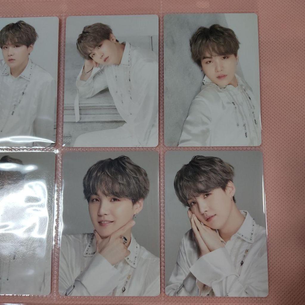 [USED] BTS SUGA Mini Photo Trading Card LYS SYS FINAL Complete Set