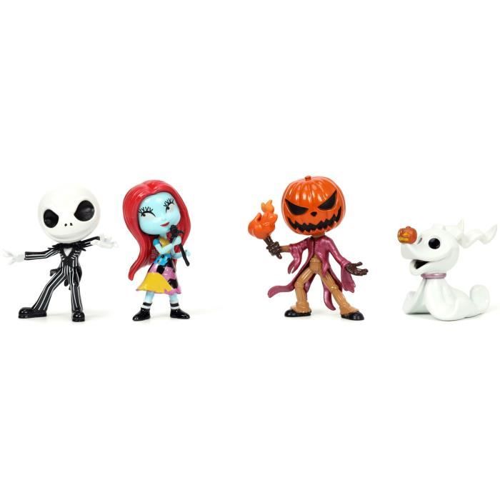 Figurines - metalfigs - halloween town - jack skellington - sally - zéro