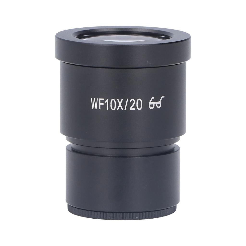 Microscope Lens WF10X 20 Laboratory Stereo Microscope Lens 30mm Interface High Eye Point Wide Angle Eyepiece
