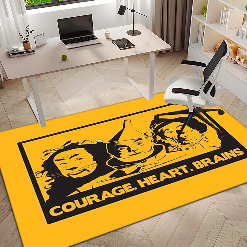 1PC The Wizard of Oz Rug - Home Decoration Carpet For Living Room Bedroom Flooring Computer Chair Area Rug