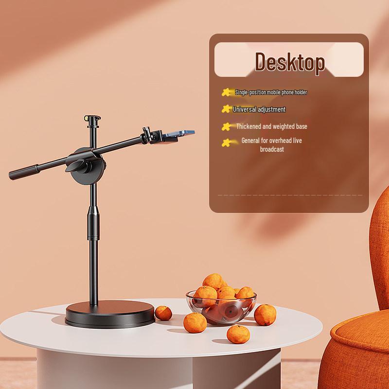 2026 Pro Desktop Phone Holder for Live Broadcast, Vlog, Video Recording & Food Photography
