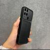 Luxury Faux Leather Case for realme C15 Shockproof Big Window