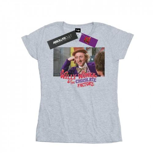 

Willy Wonka And The Chocolate Factory Womens/Ladies Condescending Wonka Cotton T-Shirt XXL білий