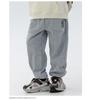 Boys' Plush Fleece Sweatpants - 2025 Autumn/Winter Collection: Thick, One-Piece, Loose Fit for Older Kids