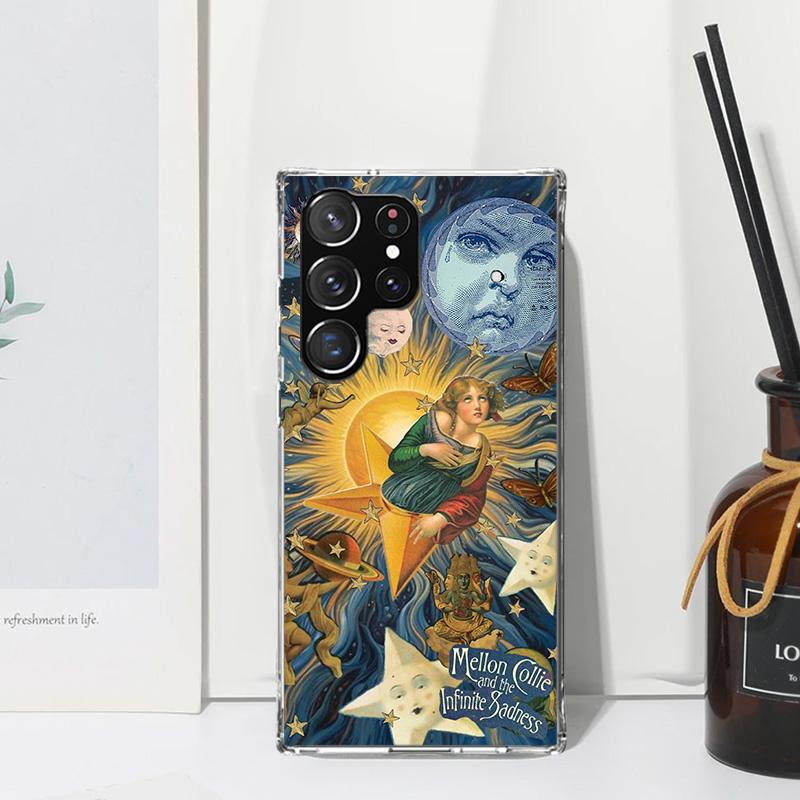 Rock The Smashing Pumpkins Phone Case For Samsung Galaxy S26 S25 Edge S24 FE S23 S22 Ultra S21 Plus S20 + Art Fundas Back Cover