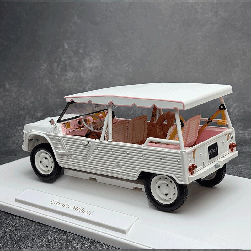 MGWT1 NOREV diecast model 1/18 Citroën mehari 2023 car model static display holiday gift collection