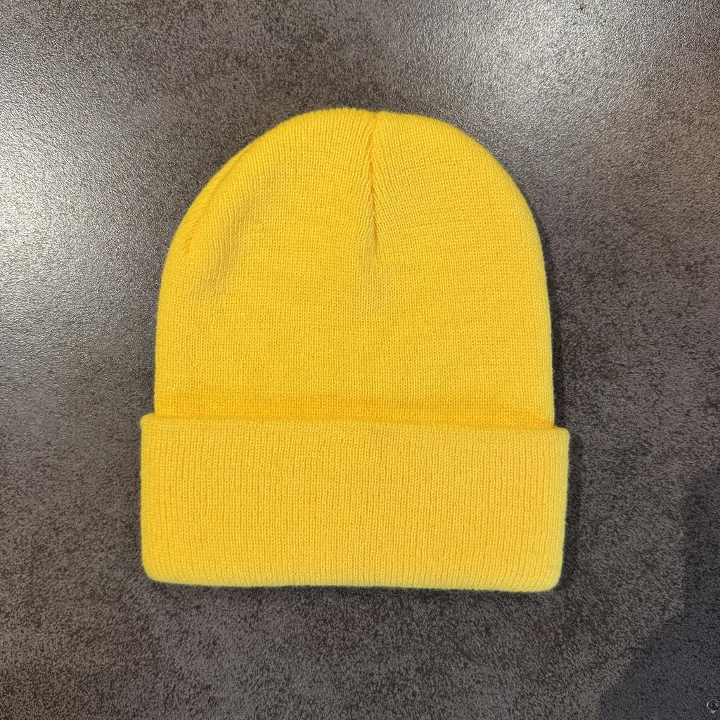 Cartoon Minions Warm Knit Hat With Acrylic Fabric For Street And Cosplay Events