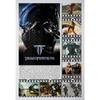 Transformers Bumblebee Optimus Prime Targhetta Decorativa in Metallo Regalo per Ragazzi Decorazione da Parete