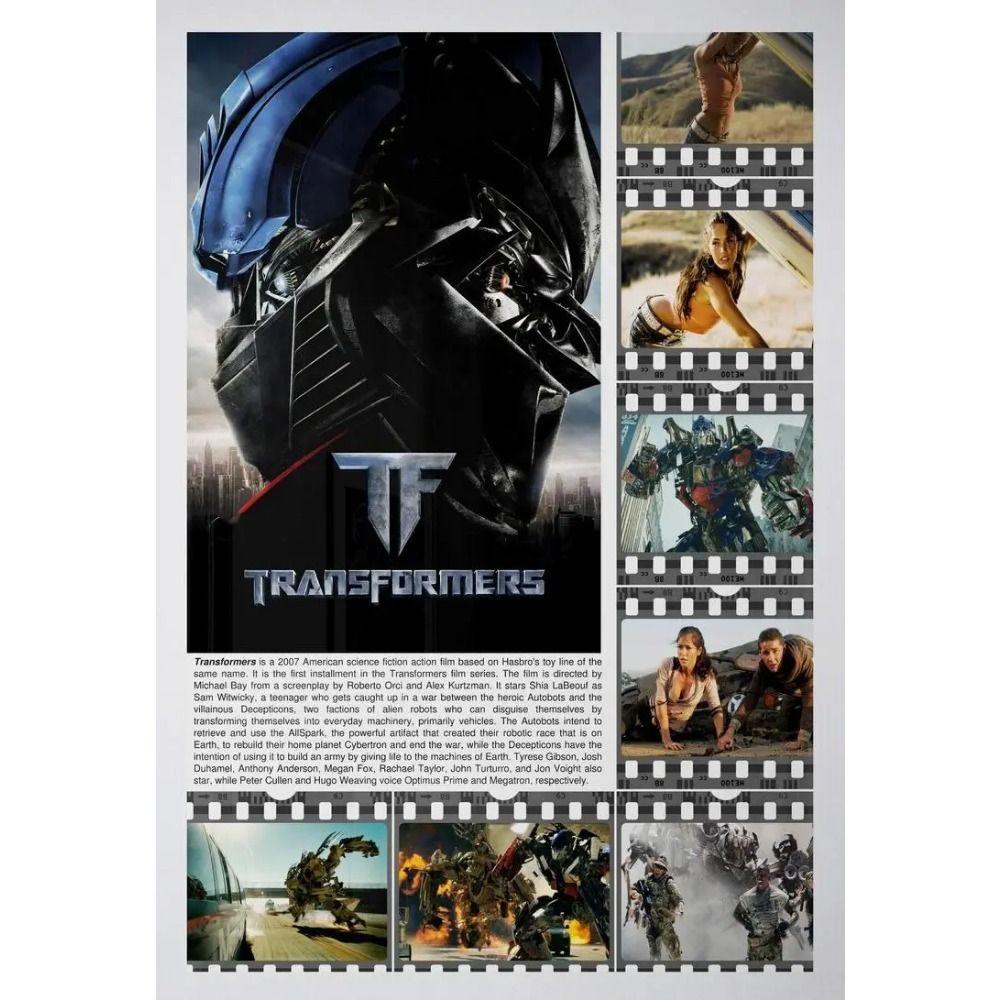 Transformers Bumblebee Optimus Prime Targhetta Decorativa in Metallo Regalo per Ragazzi Decorazione da Parete
