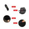 Car Backseat Multifunctional Organizer Folding Table Food Tray Drink Holder ABS