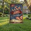 Personalized 250 Years of Freedom Garden Ag, America Eagle Garden Ag PPZ