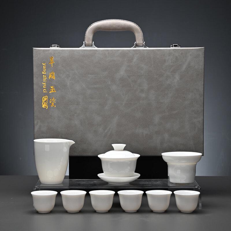 Ru Han Ceramic Tea Set Gift Box