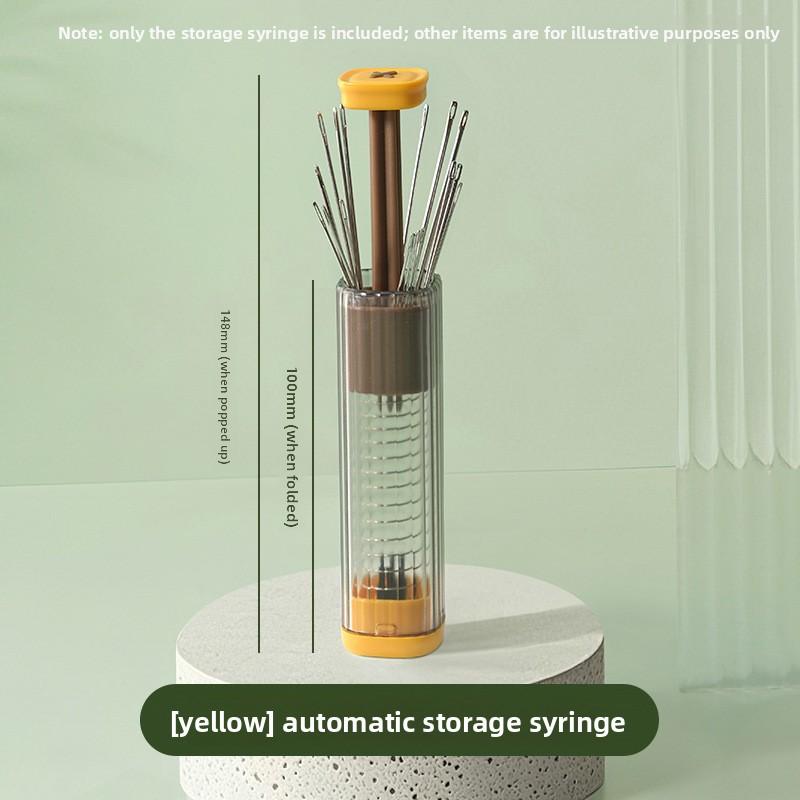 Portable Magnetic Suction Sewing Box for Pressing Household Sewing Thread