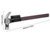 Multifunctional Steel Hammer with Automatic Nail Suction Non Slip Grip for Woodworking and Home Repair