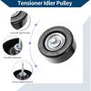 No.L32715940A/LFH115940A Drive Belt Idler Pulley for Mazda CX-7 2007-2012 for Mazda 5 2012-2017 Serpentine Tensioner Pulley Idler 1 Pc
