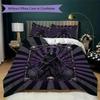 Death Pattern Bedding uilt Set uilt Cover Pillowcase Home Decoration Birthday Gift (1 * duvet cover + 2 * pillowcase  without core)57