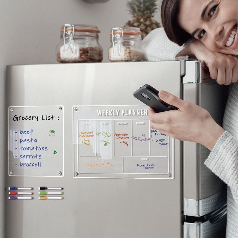 Stay Organized with Magnetic Fridge Calendar, Perfect for Home and Offices Use