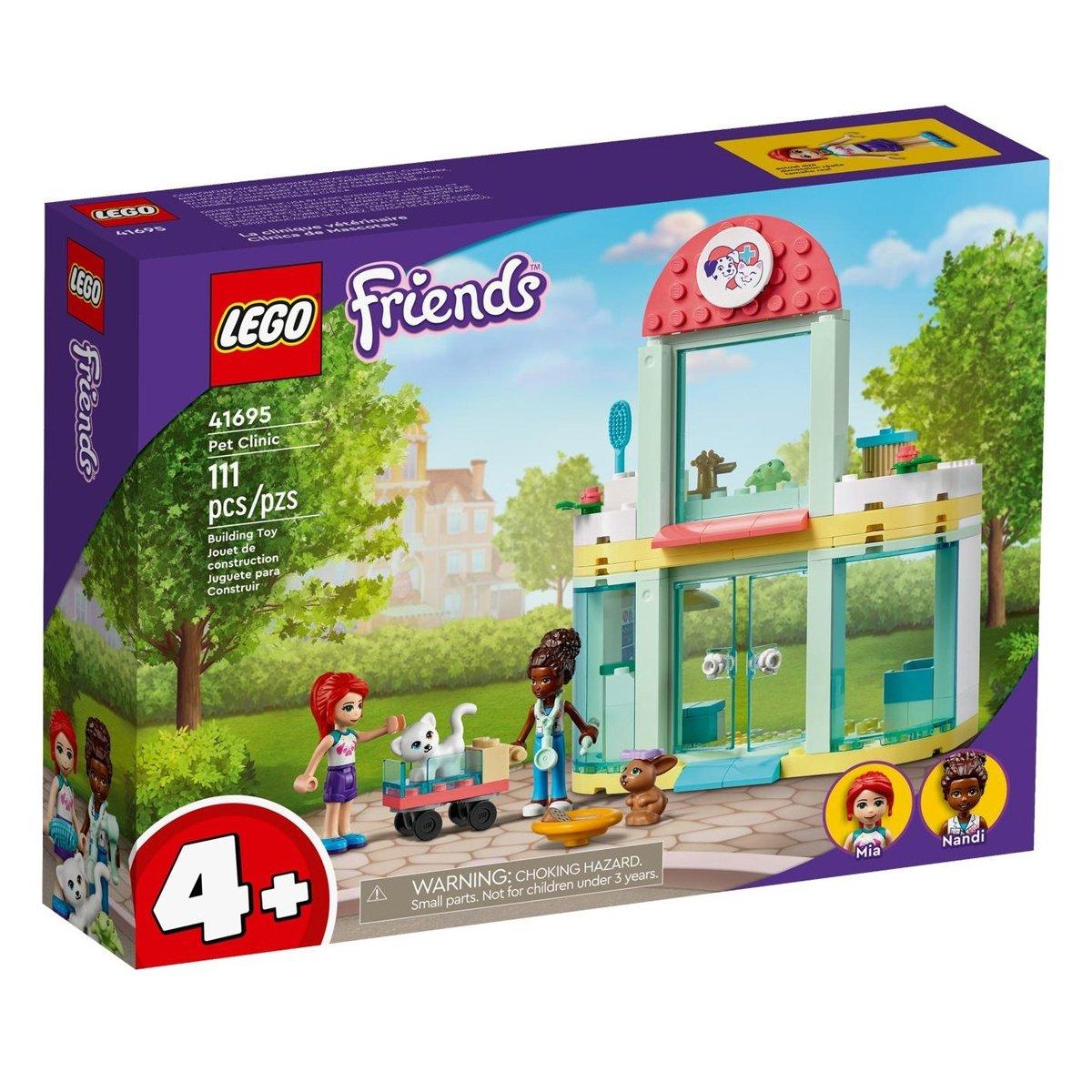 

41695 LEGO® Friends - Pet Clinic, 111 деталей +6 лет