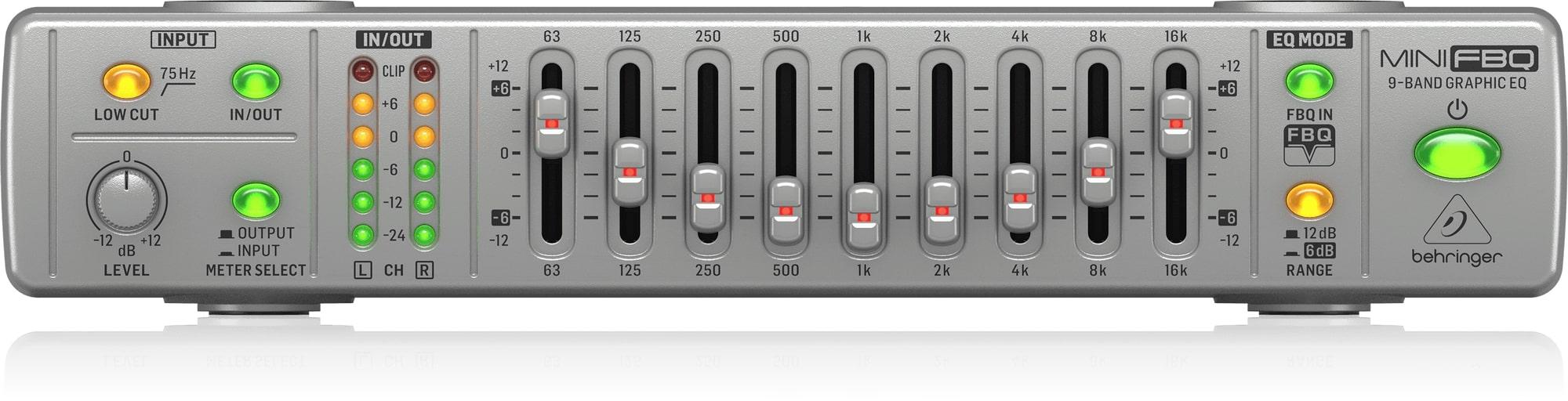 Behringer fbq800 v2 - grafiskais ekvalaizers