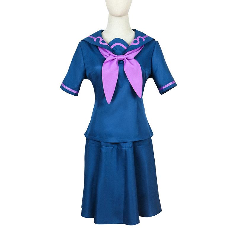 Comic Anime JoJo's Bizarre Adventure Yamagishi Yukako Cosplay Sexy Ms. JK Uniform Halloween Costumes Skirt