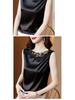 Women's Lace Satin Sleeveless Camisole Tank Top