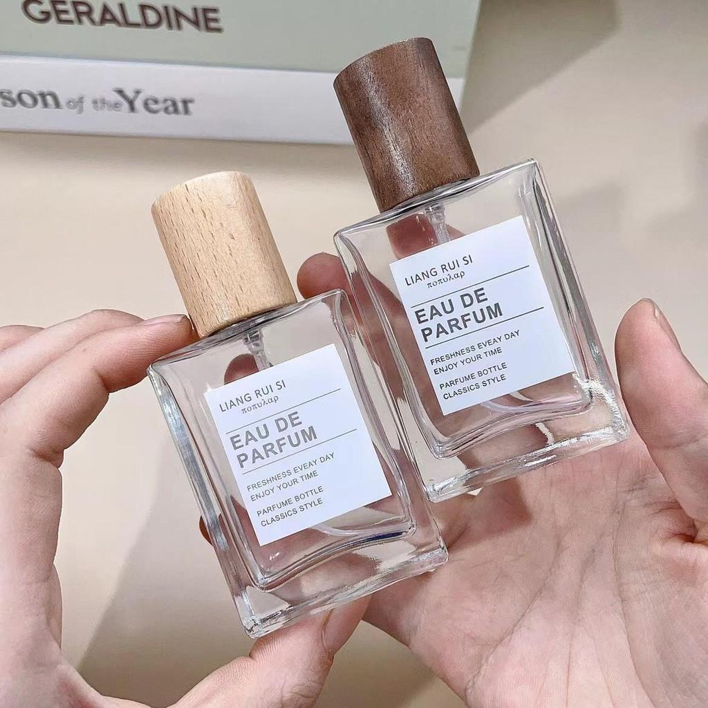 Travel-Friendly Transparent Glass Perfume Refill Bottle - Portable Sealed Spray Design