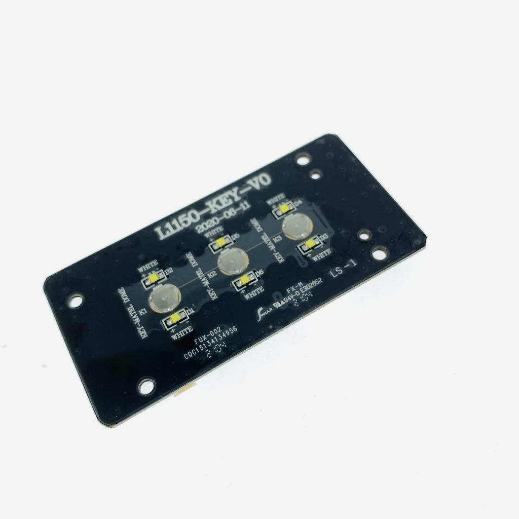 Button Board Assembly For Roidmi EVE Plus / H40 / H60 Robot Vacuum Cleaner Parts Replacement Control Panel Keypad Component
