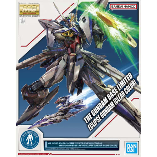Bandai MG 1/100 Gundam Base Limited Eclipse Gundam Clear Color Mobile Suit Gundam SEED ECLIPSE