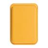 Single Ring Magnetic Card Holder for iPhone 12-16 Series PU Leather Slim Attachment