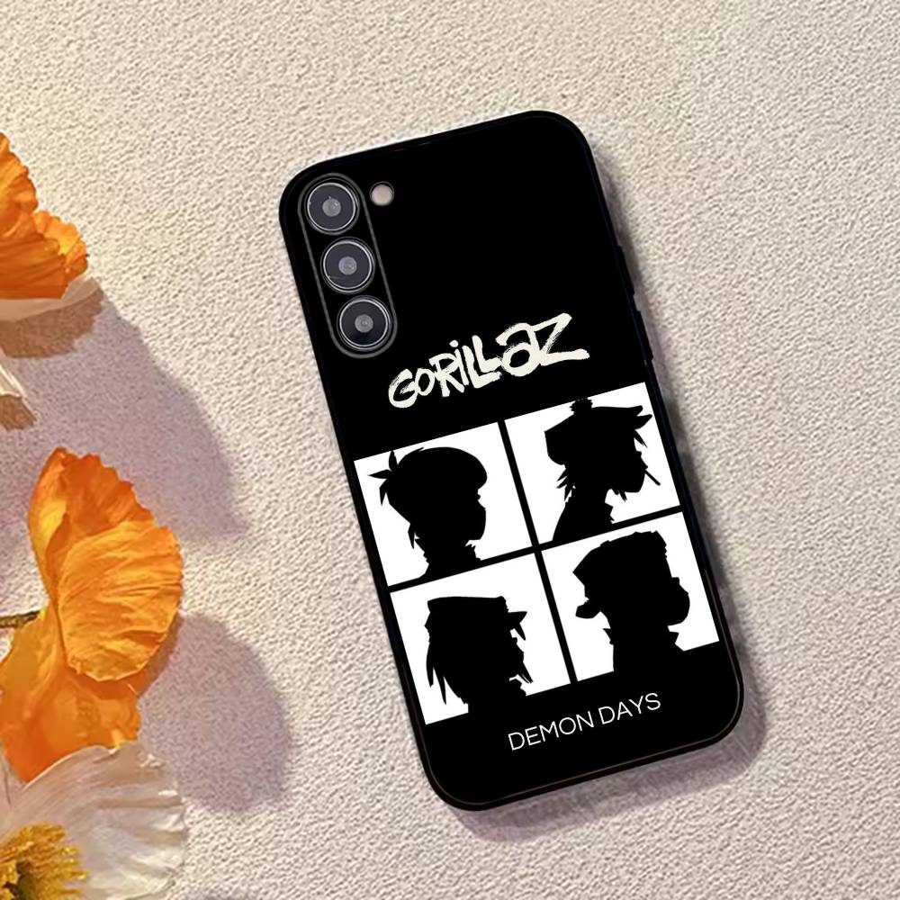 G-gorillaz Comic rock band  Phone Case Silicone Soft For Samsung Galaxy A73,A72,A71,A70,A53,A52,A51