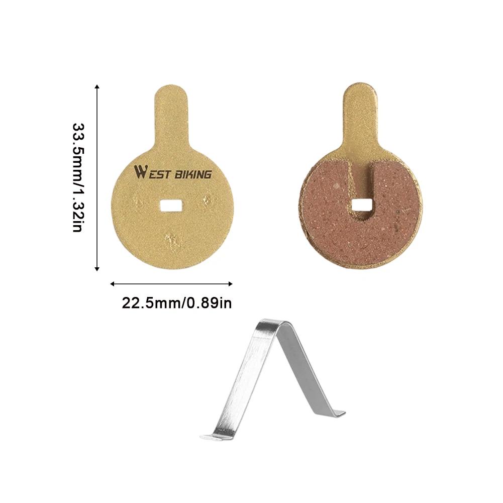 Copper-Base MTB Brake Pads for M06 M07 Bicycle Hydraulic Disc Brake Pads Metallic Bike Brake Pad Mountain Bike Part