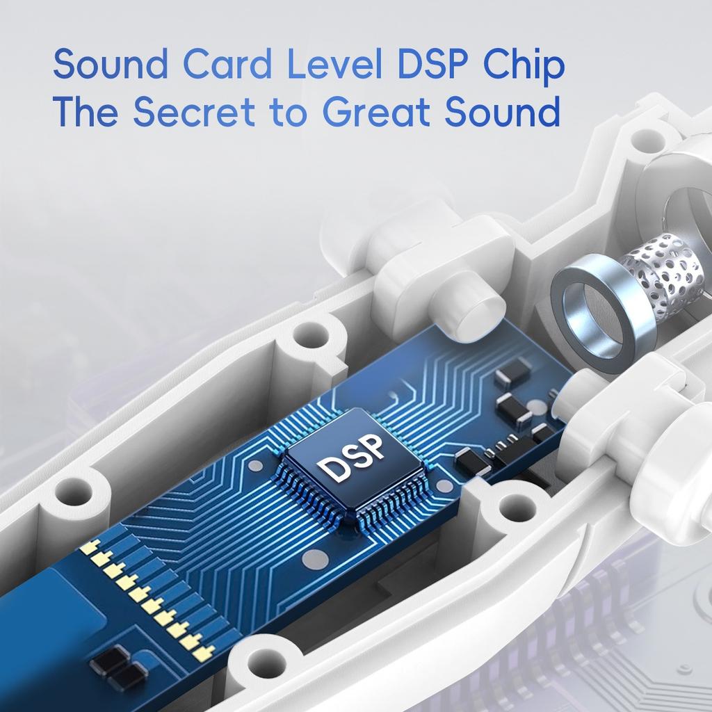 Type C&3.5mm For Live Broadcast Karaoke Clip On Earphones Portable In-ear Headsets HD Mic Hifi Sound Gamer Earphones for Samsung