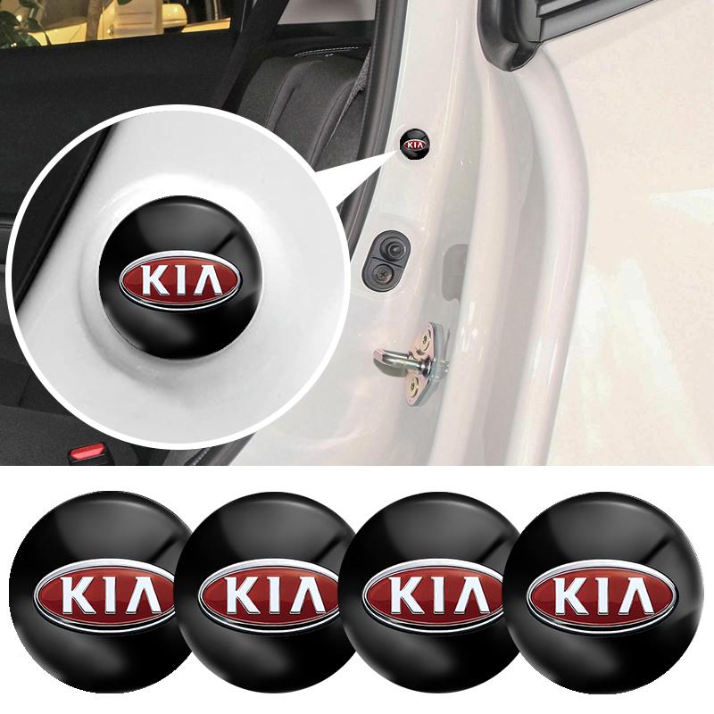AABIZ1 Car Door Shock Absorber Self Adhesive Collision Avoidance Soundproof Seal Sticker For KIA Soul Ceed Sportage Rio Optima Cerato