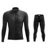 2026 Spring New Team Long Sleeve Cycling Jersey Set MTB Bike Clothing Uniform Men's Thermal Fleece Bicycle Maillot Ropa Ciclismo