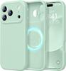 Compatible with the New iPhone 17 Pro Max Magnetic Liquid Silicone Phone Case, Apple 16 Full-coverage Shockproof Protective Case