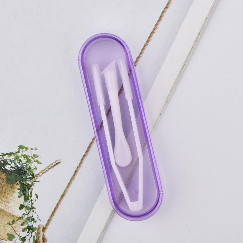 Portable 3 PCS Contact Lenses Remover Tool Professional Soft Tweezers Suction Stick for Lens Wearer Daily Use