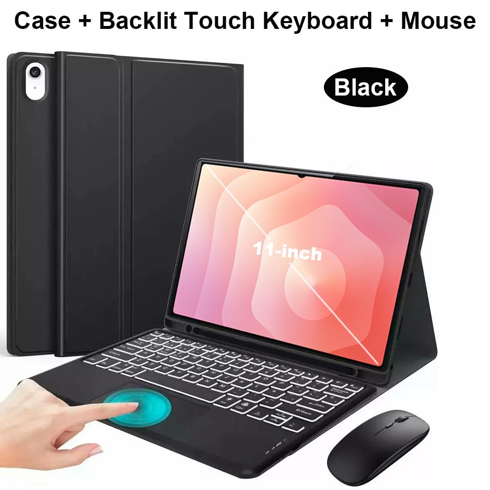 Case for Samsung Galaxy Tab S11 11-inch,Bluetooth Keyboard Cover for Galaxy S11 SM-X730/X736B,for Samsung Smart Stand Cover