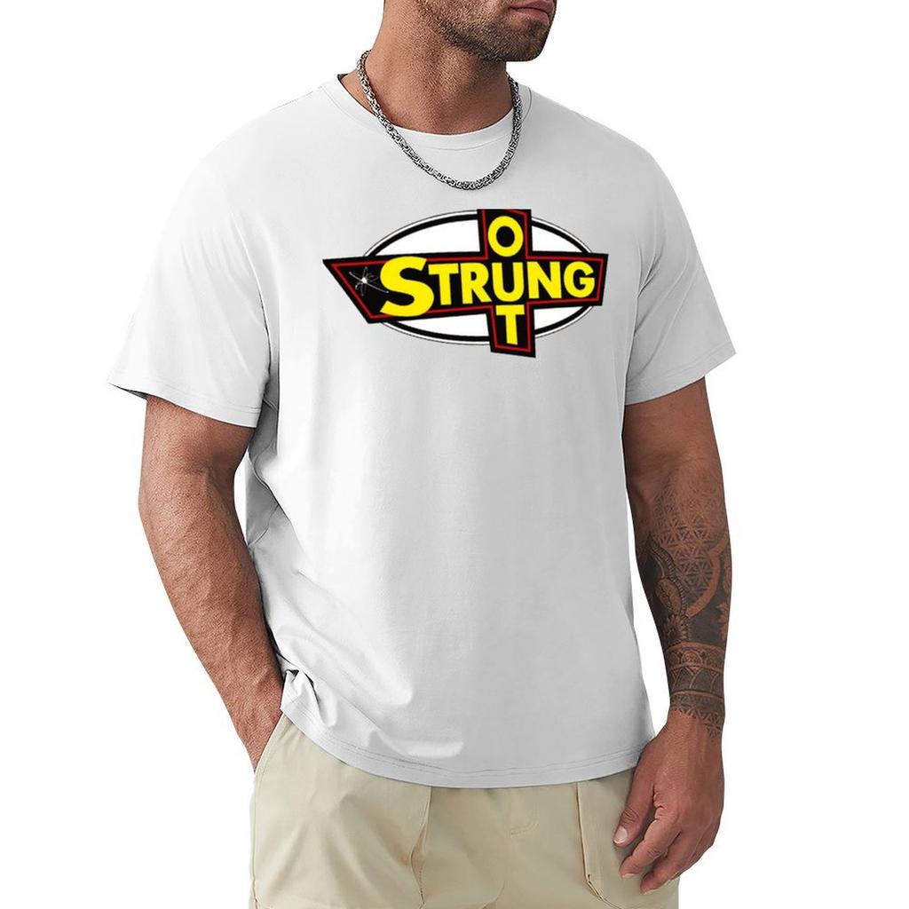 Strung Out Trending Logo Classic TShirt Work Outdoor Short Sleeve Tee