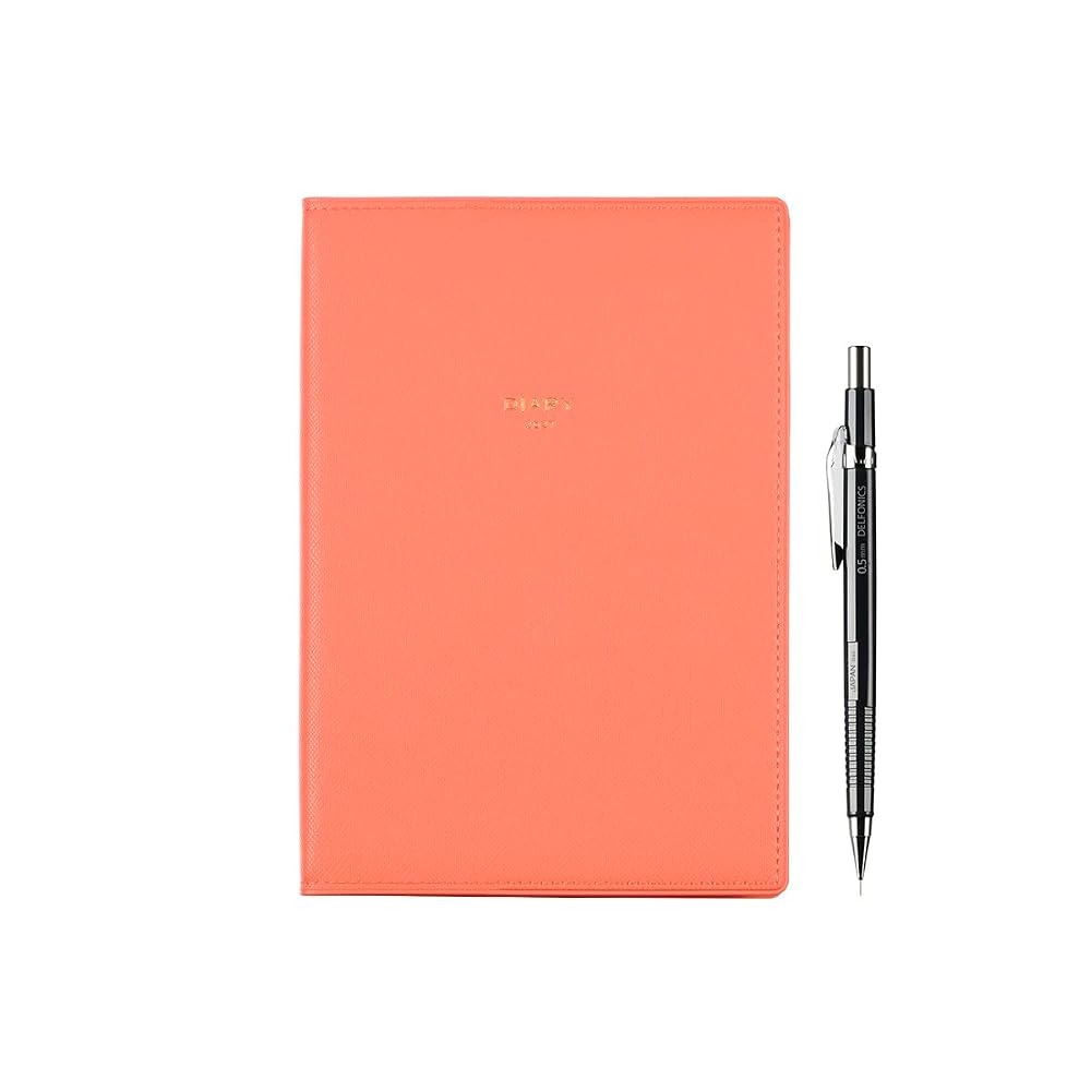 [Delfonics Planner 2027 Edition / Starts October 2026] B6 Kitri Horizontal Light Pink