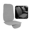 Grey Flax Universal Car Auto Front Seat Cover Pad Mat Protector Breathable Soft Chair Backrest Cushion