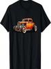 Classic Hot Rod Retro Vintage Custom Hotrod Car Illustration T-Shirt