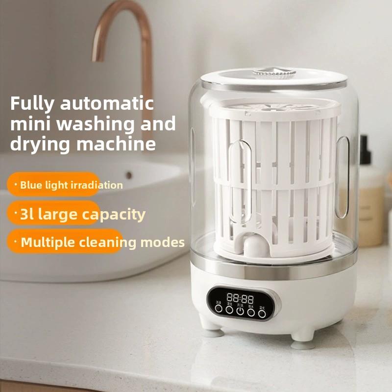 Mini lavadora portátil inalámbrica para ropa interior y calcetines, recargable y compacta