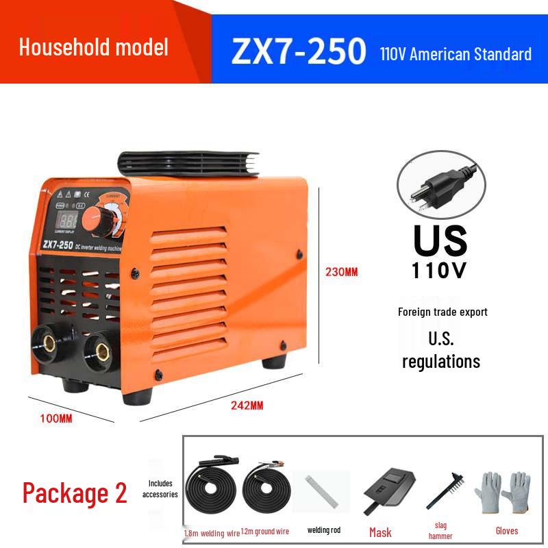 110V Mini Palm Inverter Welder: Compact 250 Model for Household Use