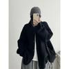 2026 Spring New Plus Size Women's Sweater Cardigan Coat Mid-Length Slimming Lazy Style Knitted Top