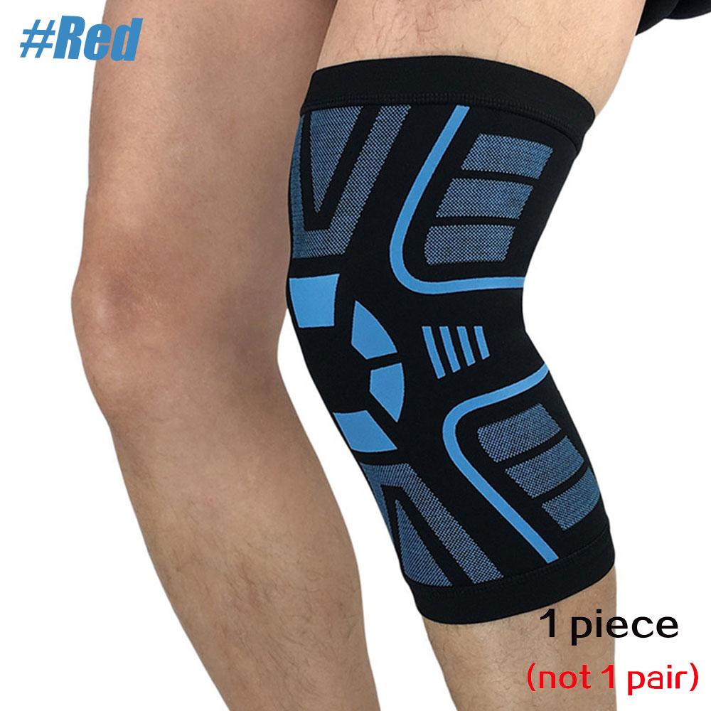 

1 шт. Профессиональный спортивный наколенник компрессионные рукава для мужчин и женщин поддержка колена для бега тренировки спортзала походов M