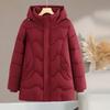 Veste à capuche tendance en coton Automne/Hiver 2025 pour femmes petites - Style court et chaud
