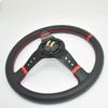 High Quality 14'' 350mm Black Real Leather ND Rally Tuning Drift Racing Steering Wheel SPCO 5158