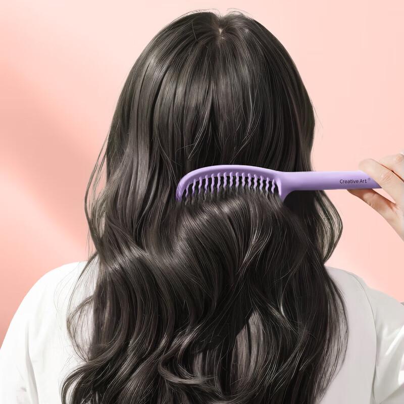 HANDUNYOU Girl's Hair Styling & Parting Comb Set (2-Pack)